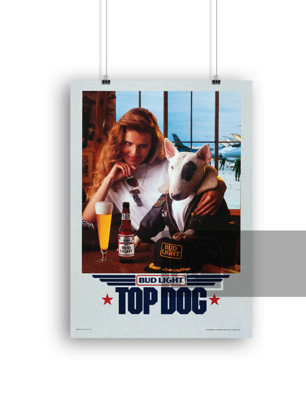 Διαφημιστική Αφίσα Μπύρα Bud Light 1986-1990