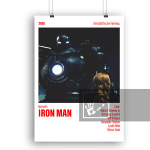 2008 IRON MAN Αφίσα ταινίας