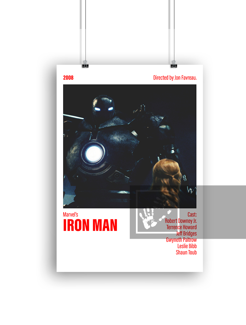 2008 IRON MAN Αφίσα ταινίας