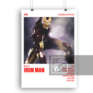 2008 Iron Man Poster Movie