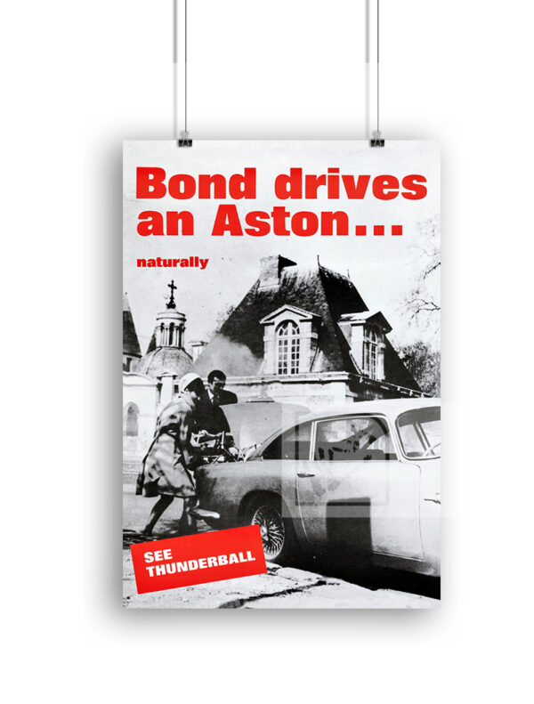 Bond Drives an Aston 1965